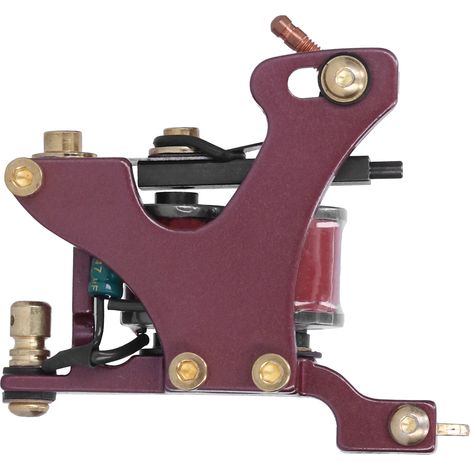 Machine à tatouer professionnelle 10 Wrap Coil pour liner et shader, appareil de tatouage pour artistes (1/5)