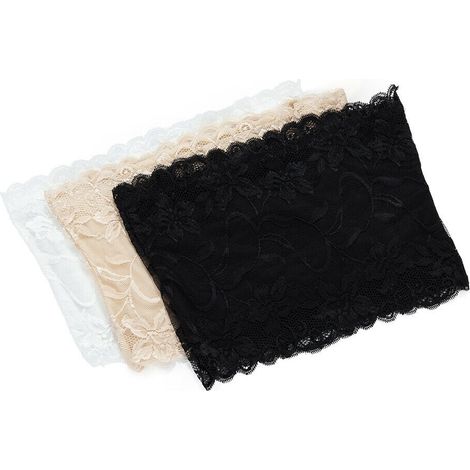 Bandage pectoral - noir, blanc, couleur chair