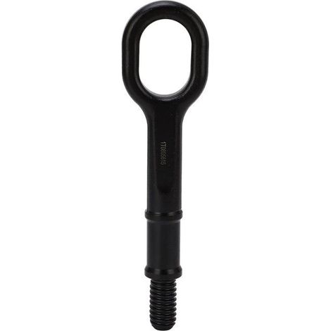 1 crochet de remorquage, acier forgé, œil de remorquage 1T0805615A, compatible Seat Alhambra/Altea/Leon, pour remorquage avant