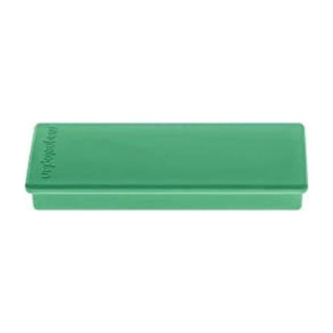 Aimant Rectangulaire - 80 X 30 X 5 Mm - Pour Bureau - Vert - Par Pièce