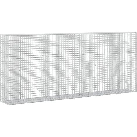 Gabione mit 5 mm Draht und 5x5 cm Maschen 350x50x150 cm vidaXL