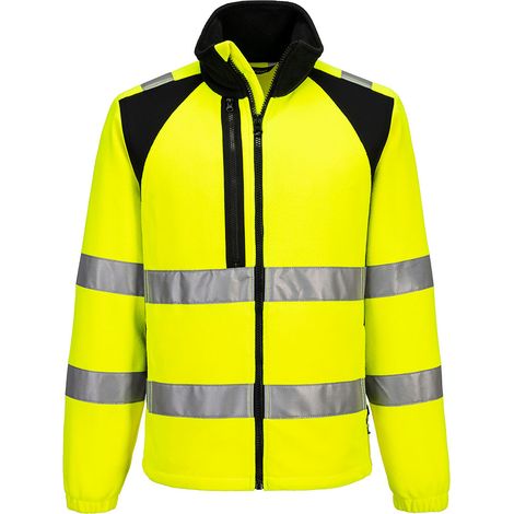 Felpa Hv eco-compatibile Wx2 - Taglia 4xl - Giallo/nero - Portwest