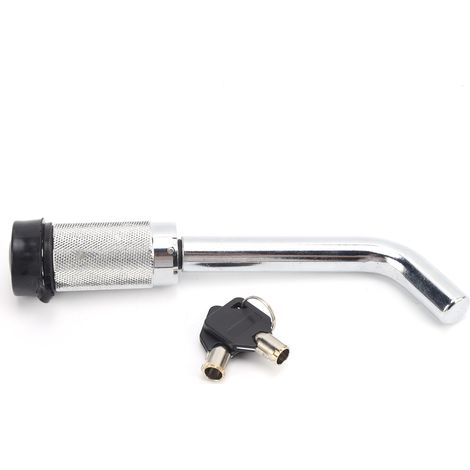 Support de verrouillage coudé 5/8 pouces en acier au carbone pour attelage de remorque camping-car, récepteurs classe III et IV (1/5)