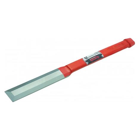 Mob Outillage – Ciseau à bois 400mm – Largeur de tête 40mm – Acier C55 affûtable pour coupes précises – Peinture epoxy anti-corrosion