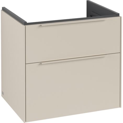 Villeroy & Boch Subway 3.0 Waschbeckenunterschrank, 2 Auszüge, (1/2)