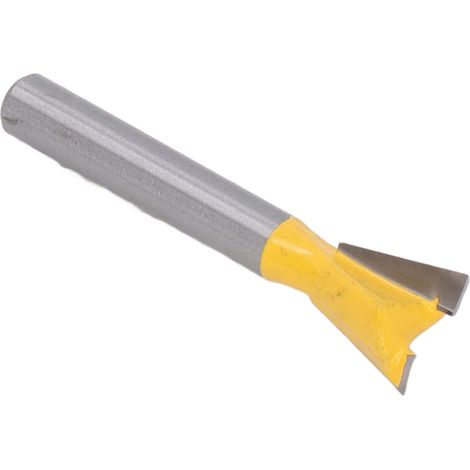 Fraise à queue d'aronde pour le travail du bois, queue de 6,35 mm (1/4 po), en acier au tungstène allié, pour le détourage de 6,35 mm x 12,7 mm (1/4 po x 1/2 po). (1/5)