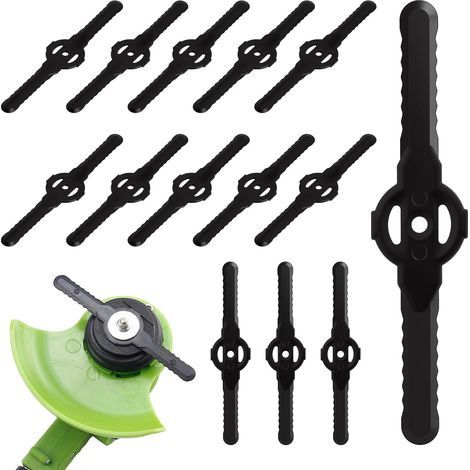 60 Lames de rechange,Plastique PP 5 mm,Ouverture standard,Tondeuses sans fil,Jardin et pelouse (1/5)