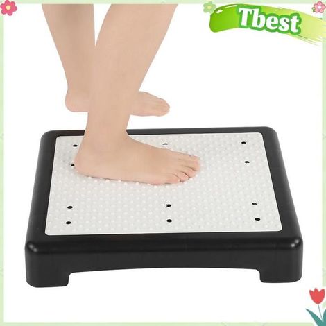 Tbest Marchepied intérieur Marchepied Portable Antidérapant pour Personnes âgées et Tout-petits – Escabeau manutention elingue (1/5)