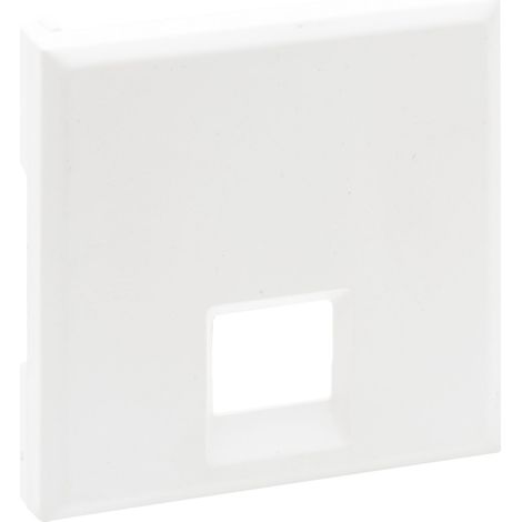 Tecla para bases telefónicas e informáticas RJ 45 aluminio LEGRAND 864342 (1/2)