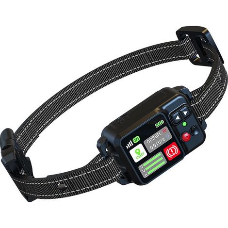 Intelligenter GPS-Haustierzaun – Drahtloses System für drinnen und draußen mit wasserdichtem, verlustsicherem und antistatischem Halsband für das Hundetraining (1/5)