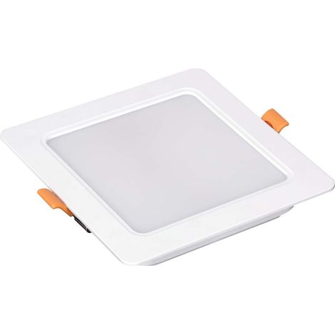 Faretto Led Da Incasso Quadrato 18W 1800LM Neutro 4000K 170X170mm Montaggio 2 In 1 Da Plafone e Da Incasso (1/3)