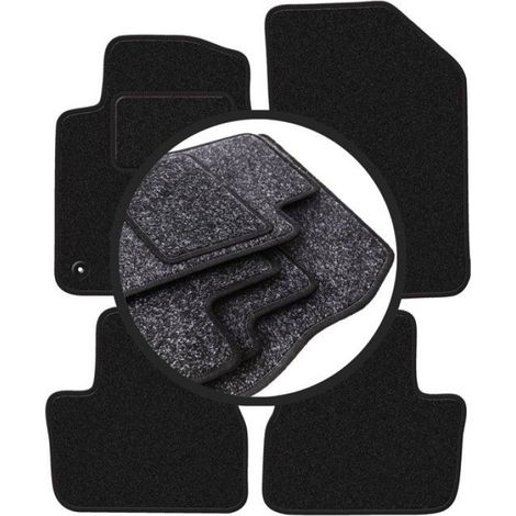 Tapis De Sol - Polypropylène - Pour Peugeot 208 I Berline (2012-2019) - Lot De 4 (1/5)