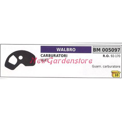 Guarnizione flangia WALBRO carburatore WAT 005097