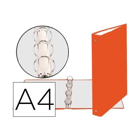 Exacompta 51374SE Ringmappe A4 Orange