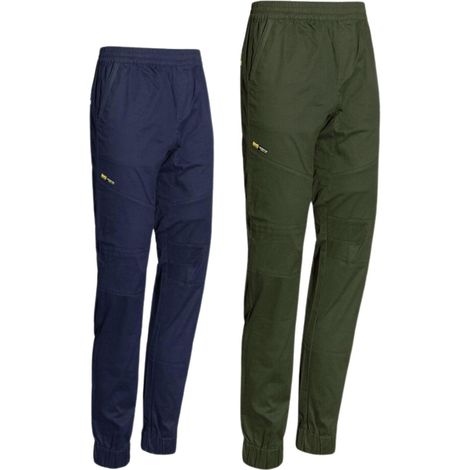 Pantaloni da Lavoro con Elastici alla Caviglia Issa Peaky Verde S