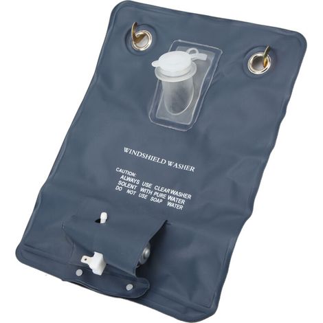 Kit di facile sostituzione e pratico serbatoio del liquido lavavetri con strumenti di pulizia e pompa per auto a 12V -Crezuo