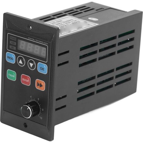 Contrôleur d'entraînement à fréquence Variable, onduleur de contrôle vectoriel 60W 1PH entrée 176-264V 3PH sortie 0-220V pour Mini moteur (1/5)