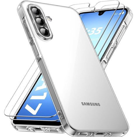 Handyhülle A17 TPU Transparent Stoßfest Samsung Galaxy A17 Transparent (1/5)