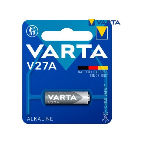 Pila Varta alkalina v27a 12v blíster 1 unid ø8x28.2mm