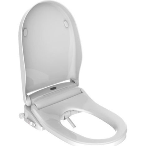 Swiss Aqua Technologies – Siège abattant bidet japonais SATB094 – SoftClose – Matière thermoplastique – Surface antibactérienne – Éclairage nocturne