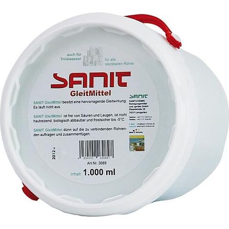 SANIT Produit de lissage DVGW sceau 1000ml