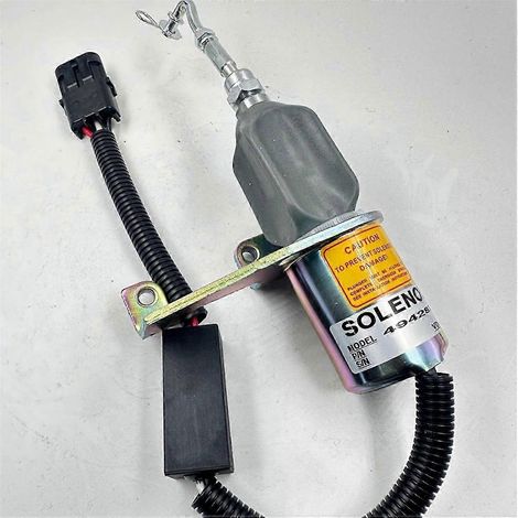 Válvula solenoide de cierre de combustible Válvula solenoide de cierre de llama 4942879 5292297 D59-002-01A 24V para C