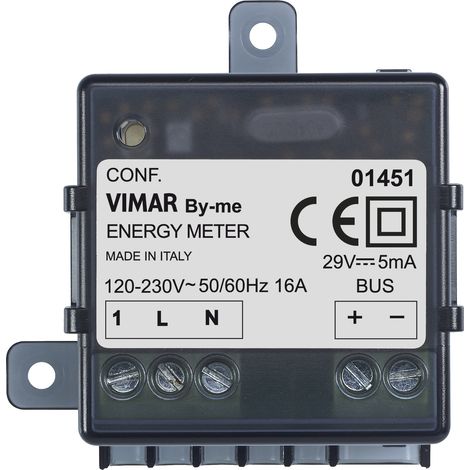 VIMAR - 01451 Misuratore energia con sensore corrente