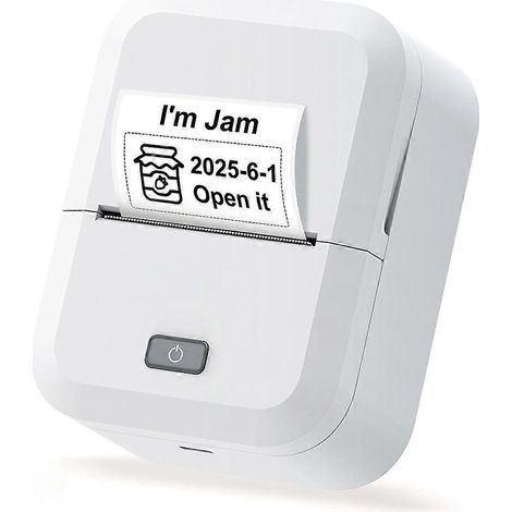 X2 Bluetooth-Thermodrucker, Mini-Taschendrucker, Etikettendrucker für selbstklebende Aufkleber, ähnlich den Noink B21- und B1-Druckern (1/5)