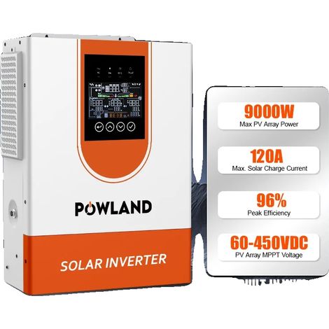Inversor solar híbrido, salida de onda sinusoidal pura, tecnología MPPT, SMS-7KW-Wifi-P (1/2)