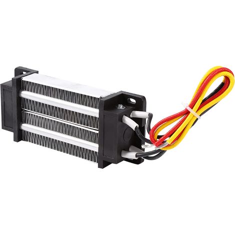 Élément chauffant PTC céramique isolé 200W 12V DC, radiateur thermostatique haute puissance, chauffage électrique compact (1/5)