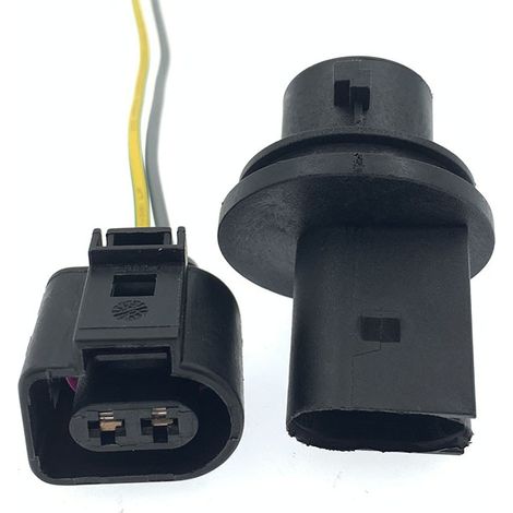 Kfz-Steckverbinder für Bremslichter, Blinker und Rücklichter – wasserdichte Steckverbinder für Kabelbäume, Lampenfassungen und Scheinwerferhalterungen – Lampenfassungen + Stecker