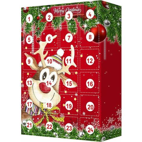 Fééric Lights And Christmas – Village de Noël lumineux animé en fibre optique avec train – Dimensions 31x18,5x19,5 cm – Poids 0,8 kg – Éclairage 14 LED multicolores (1/5)