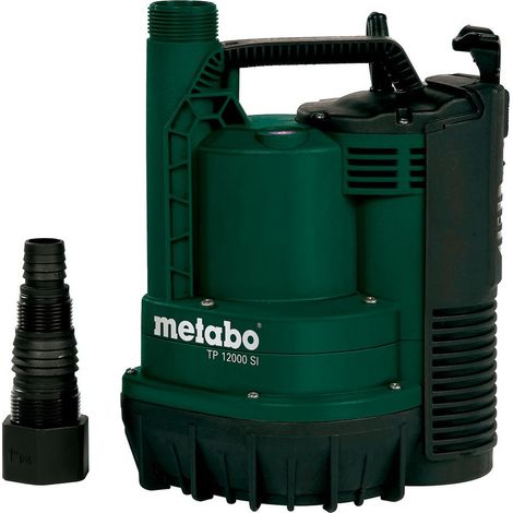 Metabo TP 12000 SI Klarwasser-Tauchpumpe 600W flachabsaugend für Entwässerung (1/5)