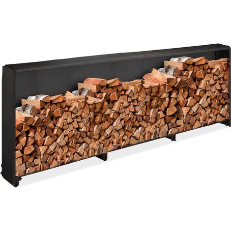 Soporte de madera con tapa