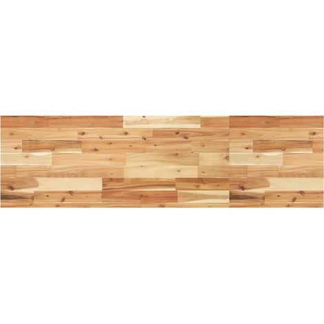Waschtischplatte Ölbeschichtung 160x40x4 cm Massivholz Akazie