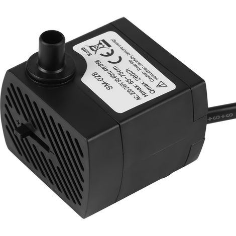 Mini pompe à eau submersible ultra silencieuse pour bassin, aquarium et fontaine (-) (1/5)