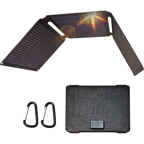 Pannello solare, conversione ad alta efficienza, design portatile, pannello solare da 35 W (1/2)