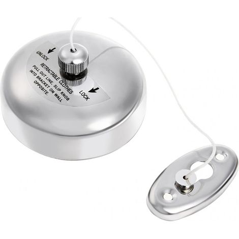 Cavo Stendibiancheria Estensibile-Retrattile 2,8 Mt Acciaio Inox (1/3)