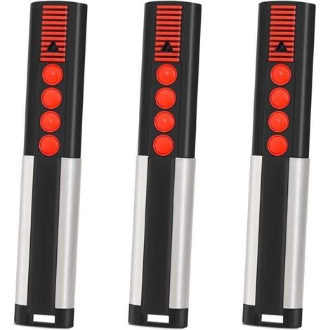 Set di 3 telecomandi per cancelli a 868 MHz, telecomandi a 4 canali per porte da garage, compatibili con i modelli 4020 TX03-868-4, 4026 TX03-868-2, 4020V000, 4026V000 (1/4)