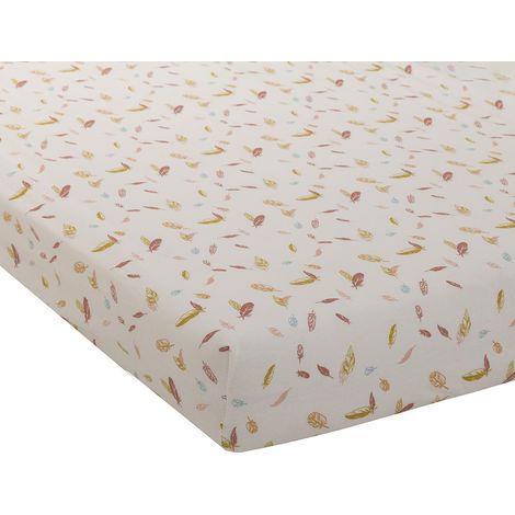 Drap housse en jersey imprimé Multicolore 70x140 cm (1/2)