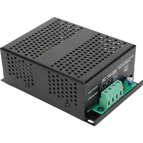 Chargeur de batterie automatique 24V DC, alimentation à découpage pour groupe électrogène diesel, maintien de charge en continu. (1/5)