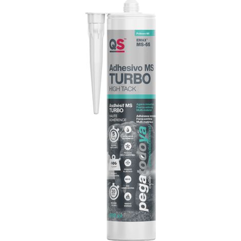 Emax Ms-55 Instant Grip Turbo Weißer Klebstoff 290 ml.