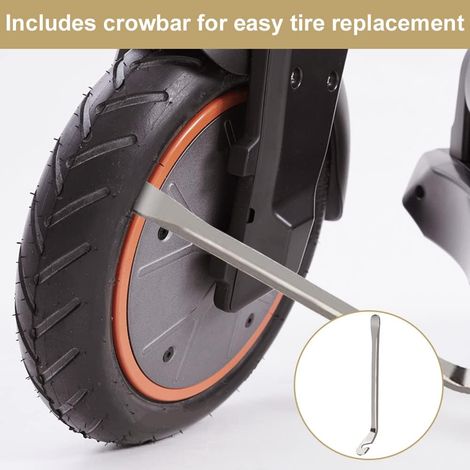 Chambre à Air et Pneu Extérieur, 8 1/2 Chambre à air 8,5 Pouces Pneu de remplacement Xiaomi Scooter pour Xiaomi M365/Pro/Pro 2/1S Trotinette Electrique - 5
