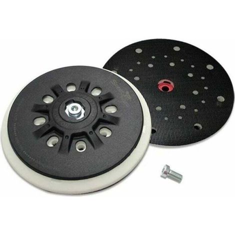 Plateau de ponçage orbital - - 150 mm - 8 trous - Compatible ETS 150, ETS EC 150, LEX 150, WTS 150/7 - Souple (1/3)