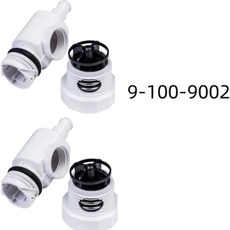 Kompatibel mit Polaris 280, 180, 380, 480, 3900 Sport 9-100-9002 Wand-Poolreinigern mit Steckeranschluss – 2 Stück