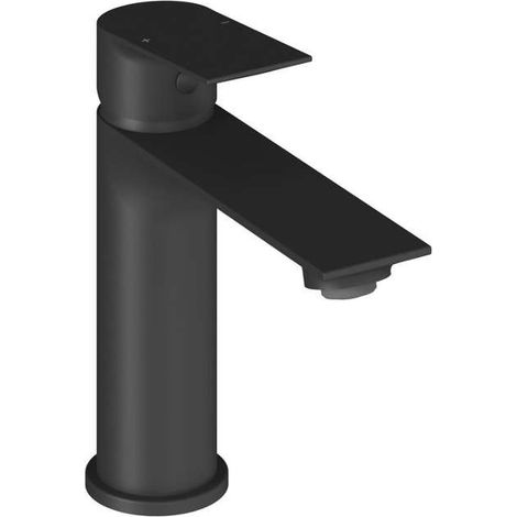 Ravak Plan - Grifo de lavabo, negro mate X070512 (1/4)