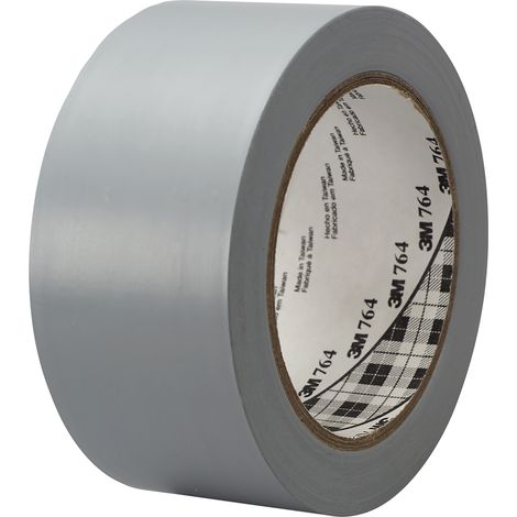 Ruban de marquage Gris 3M Scotch 764, 50mm x 33m x 0.125mm ( Prix pour 1 )