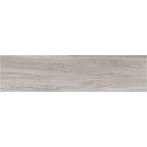 Carrelage imitation parquet 8x45mm – Grès cérame gris effet bois mat – Pour sol intérieur – Fabrication Espagne – Argenta