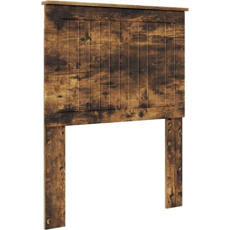 Maison Exclusive - Cabecero con cabecera Roble ahumado 75 cm Made (1/5)