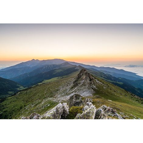 Tableau sur toile pic du Canigou 65x97 cm - Impression sur Toile Murale Décorative - Image imprimée en HD sur Toile - Toile sur Châssis en Bois FSC - Fabriqué en France (1/4)
